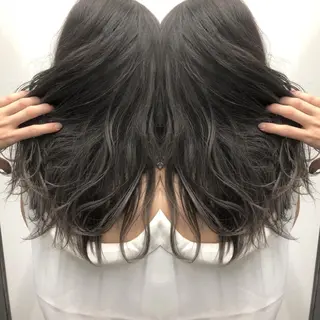 ロング カラー 🇺🇸龍ヶ崎ブリ ーチカラー🌴政野のヘアスタイル