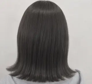 ミディアム カラー 透明感カラー×美眉 🎀大西みゆう🎀のヘアスタイル