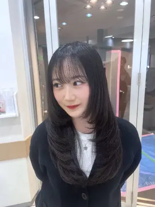 ロング 斉藤 充哉のヘアスタイル