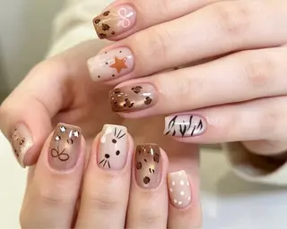 ネイル Nana🎀 研修ネイルのネイルデザイン