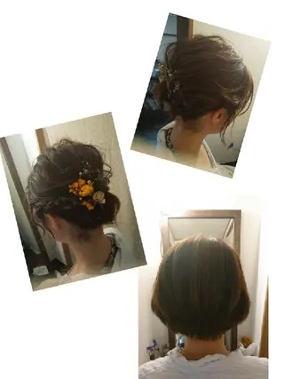 ショート ヘアアレンジ asami ☆ミのヘアスタイル