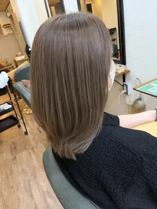 セミロング 野呂 隼人のヘアスタイル