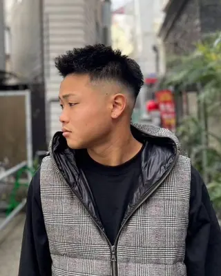 メンズ CUFFIA💈 天王寺メンズバーバーのヘアスタイル