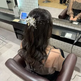 ロング ヘアアレンジ 🎀ヘアアレンジ 🎀ななみのヘアスタイル