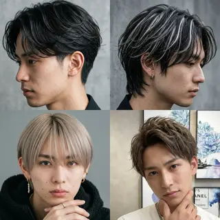 ショート カラー パーマ メンズ 🔮メンズ縮毛矯正 メンズパーマ💎竹永のヘアスタイル