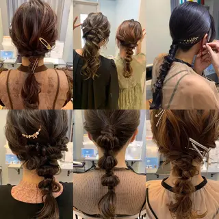 ヘアアレンジ takebuchi harukaのヘアスタイル