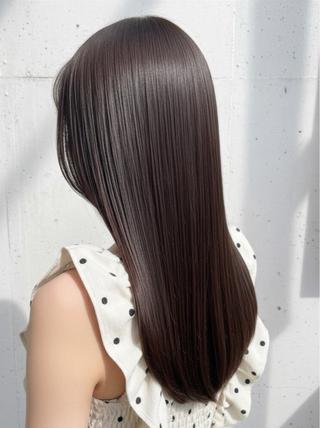 ミディアム カラー kaho かほのヘアスタイル