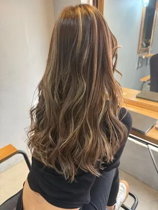 ロング カラー 鳥丸 真一のヘアスタイル