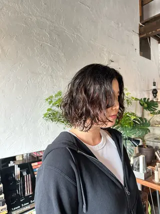 ショート パーマ 🦖ノザワ リンカ🦖のヘアスタイル
