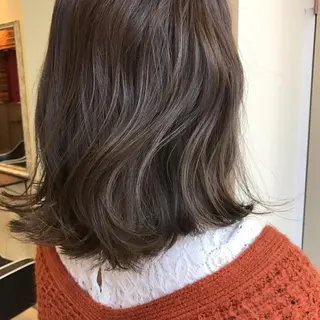 ミディアム カラー ショート特化 /天神大名/ハルナのヘアスタイル