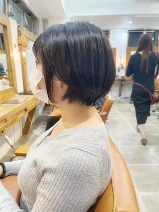 ショート 👑銀座ショート/ 絶壁補正/金子涼👑のヘアスタイル