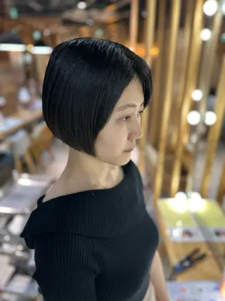 ショート 溜一太／似合わせ/ メンズカットのヘアスタイル