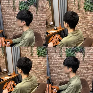 カラー メンズ HONAMI .のヘアスタイル