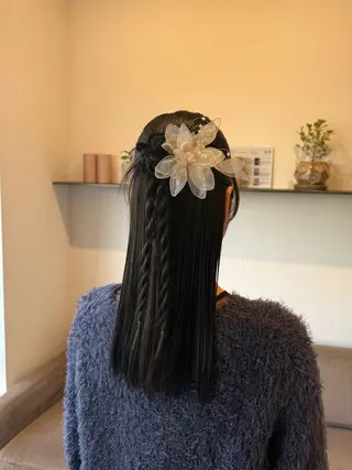 ヘアアレンジ rio ୨୧のヘアスタイル