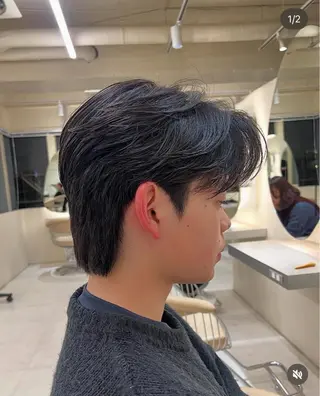 メンズ 重松 丈博のヘアスタイル