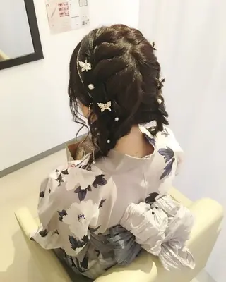 ヘアアレンジ メンズ キッズ brille ~eyelash~のヘアスタイル