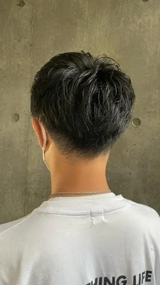 メンズ もりたみかこ 美容師お休み中のヘアスタイル