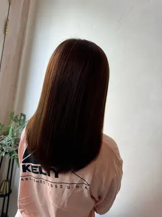 セミロング カラー ヘアーサロン アルカンシエルのヘアスタイル