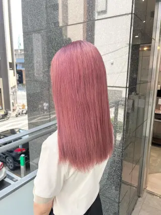ロング カラー ヘアアレンジ 髪質改善ストレート sotaのヘアスタイル