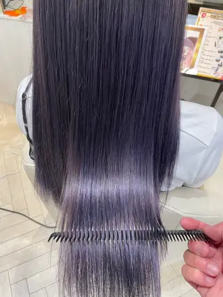 カラー 松永 夏のヘアスタイル