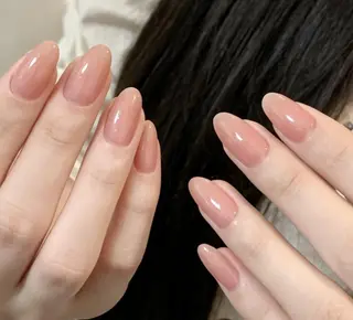 ネイル By moonネイル 🌷ワンホン/韓国風のネイルデザイン