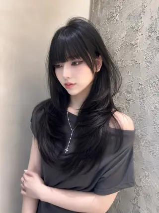 ロング hearts. 竹下柊也のヘアスタイル