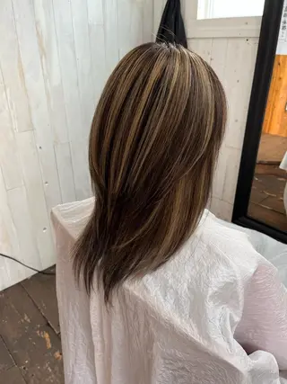 セミロング 紙屋 隼人のヘアスタイル