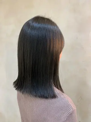 ミディアム カラー マンツーマン施術/ ダブルカラー/アリサのヘアスタイル