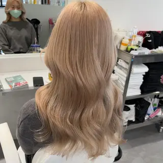 ロング カラー MOE🐈⬛🎀 エクステ/ワンホンのヘアスタイル