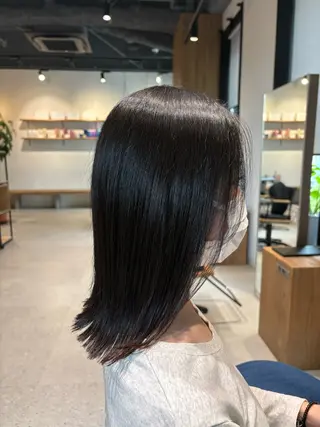 ミディアム 髪質改善カラー/ レイヤー/望月うららのヘアスタイル
