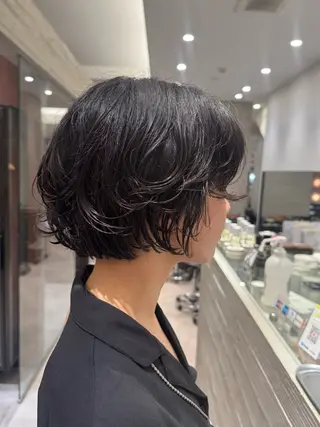 ショート NATSUNO ✮ボブ/縮毛矯正のヘアスタイル