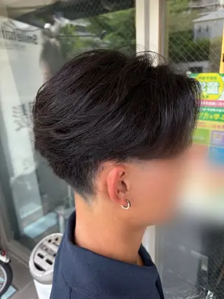 パーマ メンズ 中村 立のヘアスタイル