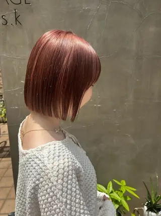 ミディアム ブリーチ/ヘアセット 🪞🌙minamiのヘアスタイル