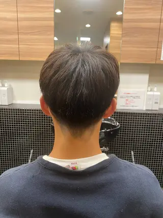 ショート メンズ メンズパーマモデル 大募集中のヘアスタイル