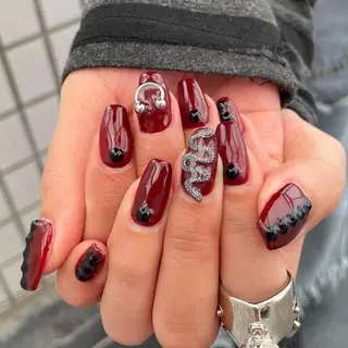 ネイル Nail ヌシん家 AKANEのネイルデザイン