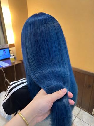 ロング カラー 鎌田 一徳のヘアスタイル