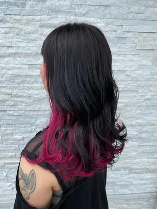 セミロング カラー 豊橋美容院 ソンリエのヘアスタイル