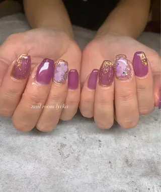 ネイル ネイルルームリッカ 𝐦𝐚𝐲𝐮のネイルデザイン