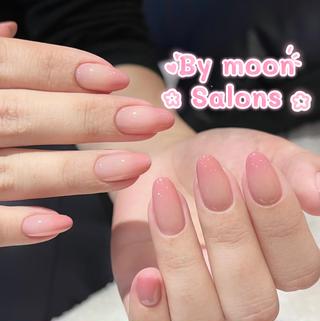 ネイル By moonネイル 🌷ワンホン/韓国風のネイルデザイン