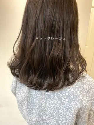 ミディアム CASANE 大橋康智のヘアスタイル