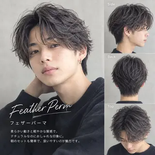 パーマ シエル岡山店 行司　圭佑のヘアスタイル