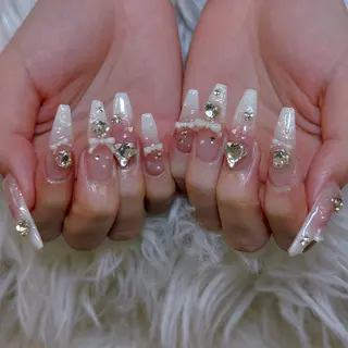 ネイル ANH ゴテゴテネイルのネイルデザイン