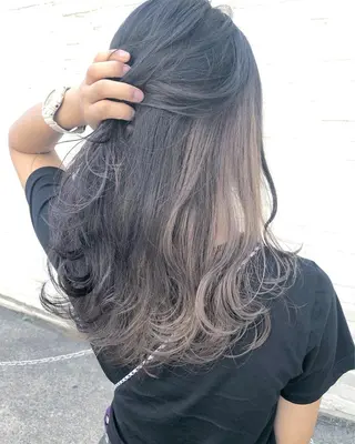 ロング 店長 小池アキトのヘアスタイル