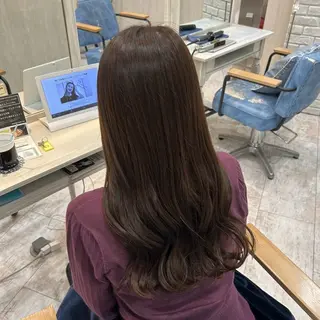ロング カラー 🫧透け感⋆艶髪💎 山口アヤカのヘアスタイル