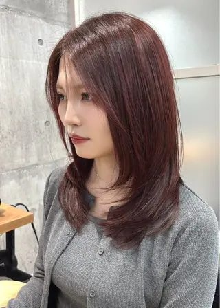 セミロング 堀越 智仁のヘアスタイル