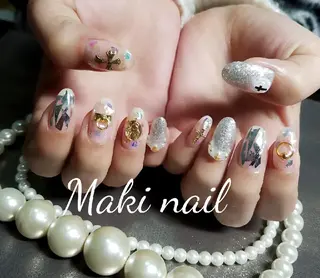 ネイル ショート ・:*+.✳︎˚✧₊ MAKI NAILのネイルデザイン