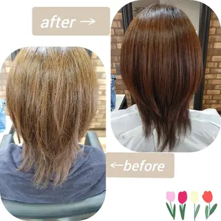 ミディアム 🌻Lesage   mami🌻のヘアスタイル