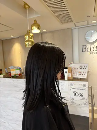 ミディアム カラー 立川南口kino 🦋ミユカ🦋のヘアスタイル