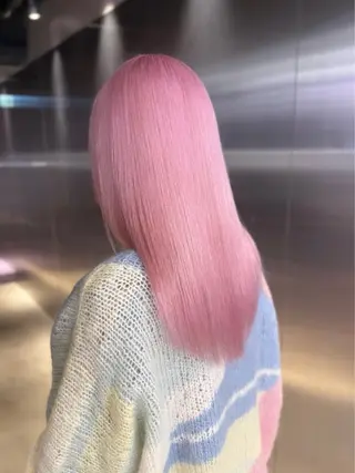 ロング カラー PELE/りーこ💖 ブリーチ/ハイトーンのヘアスタイル