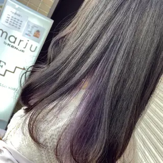 ロング カラー 銀座メンズ専門🖤 叶奈々のヘアスタイル